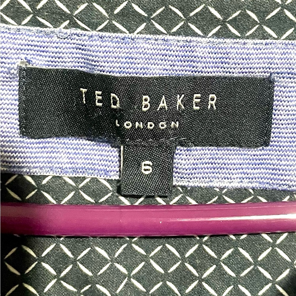 Ted Baker Mens Polo Golf Shirt Size 6 XL Preppy Designer Business Casual Work - Picture 4 of 6
